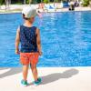image:imageBRISIRA Boys Swim Trunks with Compression Liner Youth Bathing Suit Quick Dry AntiChafe Swimsuit Swim Shorts Kid Toddler TeenCoralpinkcrocodile