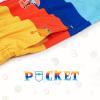 image:imageBRISIRA Boys Swim Trunks Bathing Suit Compression Boxer Brief Liner Swim Shorts Swimsuit AntiChafe Toddler Kids Youth TeenStripedcartoondinosaur