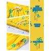 image:imageBRISIRA Boys Swim Trunks Bathing Suit Compression Boxer Brief Liner Swim Shorts Swimsuit AntiChafe Toddler Kids Youth TeenYellow Coconuttree