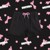 image:imageBRISIRA Boys Swim Trunks Bathing Suit Compression Boxer Brief Liner AntiChafe Swimsuit Swim Shorts Toddler Kids Youth TeenBlack Pink