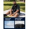 image:imageBRISIRA Mens Big and Tall Swim Shirt Sun Protection UPF 50 Rash Gard Raglan Quick Dry TShirt UltraSoft amp MoistureWickingBlack Camo