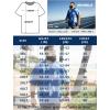 image:imageBRISIRA Mens Big and Tall Swim Shirt Sun Protection UPF 50 Rash Gard Raglan Quick Dry TShirt UltraSoft amp MoistureWickingTie Dye Blue