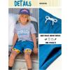 image:imageBRISIRA Boys Swim Trunks with Printed Compression Liner 516Y Bathing Suit Swim Shorts Swimsuit AntiChafe Youth Kids TeenBlue Pizzayellow Ice Cream