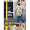 image:imageBRISIRA Big and Tall Hawaiian Shirts for Men Beach Aloha Tropical Floral Cuban Button Down Summer Casual Vacation Shirt L6XLSage Floral