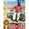 image:imageBRISIRA Big and Tall Hawaiian Shirts for Men Beach Tropical Floral Camp Collar Button Down Summer Aloha Vacation Shirt L6XLRed Floral 01