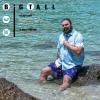image:imageBRISIRA Big and Tall Hawaiian Shirts for Men Button Down Short Sleeves Beach Tropical ShirtLight Blue Tropical