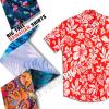 image:imageBRISIRA Big and Tall Hawaiian Shirts for Men Button Down Short Sleeves Beach Tropical ShirtRedwhite Floral