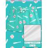 image:imageBRISIRA Boys Swim Trunks with Compression Liner 516 Years Youth Bathing Suit Quick Dry Swim Shorts AntiChafe PocketAquagreen Baseball Bat
