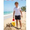 image:imageBRISIRA Boys Swim Trunks with Compression Liner 516 Years Youth Bathing Suit Quick Dry Swim Shorts AntiChafe PocketBlack Pink Pineapple