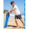 image:imageBRISIRA Boys Swim Trunks with Compression Liner 516 Years Youth Bathing Suit Quick Dry Swim Shorts AntiChafe PocketBlack Redbus