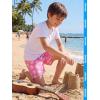 image:imageBRISIRA Boys Swim Trunks with Compression Liner 516 Years Youth Bathing Suit Quick Dry Swim Shorts AntiChafe PocketHotpink Baseball