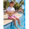 image:imageBRISIRA Boys Swim Trunks with Compression Liner 516 Years Youth Bathing Suit Quick Dry Swim Shorts AntiChafe PocketHotpink Baseball