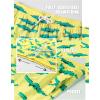 image:imageBRISIRA Boys Swim Trunks with Compression Liner 516 Years Youth Bathing Suit Quick Dry Swim Shorts AntiChafe PocketLight Yellow Crocodile