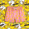 image:imageBRISIRA Boys Swim Trunks with Compression Liner 516 Years Youth Bathing Suit Quick Dry Swim Shorts AntiChafe PocketPink Yellowduck