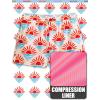 image:imageBRISIRA Boys Swim Trunks with Compression Liner 516 Years Youth Bathing Suit Quick Dry Swim Shorts AntiChafe PocketRed Sunripple Wave