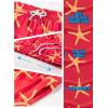 image:imageBRISIRA Boys Swim Trunks with Compression Liner 516 Years Youth Bathing Suit Quick Dry Swim Shorts AntiChafe PocketRed Yellowstarfish