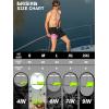 image:imageBRISIRA Mens Swim Trunks 5 Inch Compression Liner Beach Swim Shorts Bathing Suit Quick Dry 4Way Stretch PocketsBlackpink Geometric