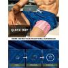 image:imageBRISIRA Mens Swim Trunks 5 Inch Compression Liner Beach Swim Shorts Bathing Suit Quick Dry 4Way Stretch PocketsBlue Geometricpink Flowers