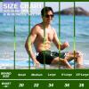 image:imageBRISIRA Mens Swim Trunks Neon 5 Bathing Suit Compression Liner Nylon Swim Shorts Beach Swimsuit Swimwear Quick Dry PocketsArmy