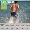 image:imageBRISIRA Mens Swim Trunks Neon 5 Bathing Suit Compression Liner Nylon Swim Shorts Beach Swimsuit Swimwear Quick Dry PocketsBlack