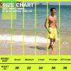 image:imageBRISIRA Mens Swim Trunks Neon 5 Bathing Suit Compression Liner Nylon Swim Shorts Beach Swimsuit Swimwear Quick Dry PocketsBrightyellow