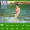 image:imageBRISIRA Mens Swim Trunks Neon 5 Bathing Suit Compression Liner Nylon Swim Shorts Beach Swimsuit Swimwear Quick Dry PocketsLightgreen