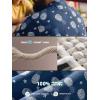 image:imageBRISIRA Big and Tall Hawaiian Shirts for Men 100 Cotton Casual Summer Beach Short Sleeve Vacation Aloha Button Down ShirtBlue Pineapple