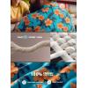 image:imageBRISIRA Big and Tall Hawaiian Shirts for Men 100 Cotton Casual Summer Beach Short Sleeve Vacation Aloha Button Down ShirtBlue Yellow Flower