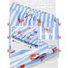 image:imageBRISIRA Boys Swim Trunks Bathing Suit Compression Boxer Brief Liner AntiChafe Swimsuit Swim Shorts Toddler Kids Youth TeenLightblue Crab Stripe