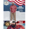 image:imageBRISIRA Big and Tall 4th of July Shirts for Men American Flag Hawaiian Shirt Patriotic USA Short Sleeve Button Down Beach TopAmerican Flag Hawaiian 01