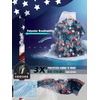 image:imageBRISIRA Big and Tall 4th of July Shirts for Men American Flag Hawaiian Shirt Patriotic USA Short Sleeve Button Down Beach TopStatue of Liberty Usa Flag 02