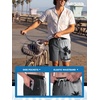 image:imageBRISIRA Mens Swim Trunks Swim Shorts 7 inch Compression Liner Bathing Suit Beach Shorts Swimwear Stretch Quick Dry PocketsBlack Gradient Coconuttree