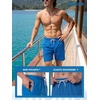 image:imageBRISIRA Mens Swim Trunks Swim Shorts 7 inch Compression Liner Bathing Suit Beach Shorts Swimwear Stretch Quick Dry PocketsBlue