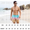 image:imageBRISIRA Mens Swim Trunks Swim Shorts 7 inch Compression Liner Bathing Suit Beach Shorts Swimwear Stretch Quick Dry PocketsIce Cream Drip