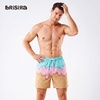 image:imageBRISIRA Mens Swim Trunks Swim Shorts 7 inch Compression Liner Bathing Suit Beach Shorts Swimwear Stretch Quick Dry PocketsIce Cream Drip