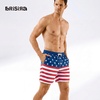 image:imageBRISIRA Mens Swim Trunks Swim Shorts 7 inch Compression Liner Bathing Suit Beach Shorts Swimwear Stretch Quick Dry PocketsUsa Flag