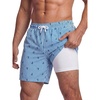 Blue White Stripe Anchor